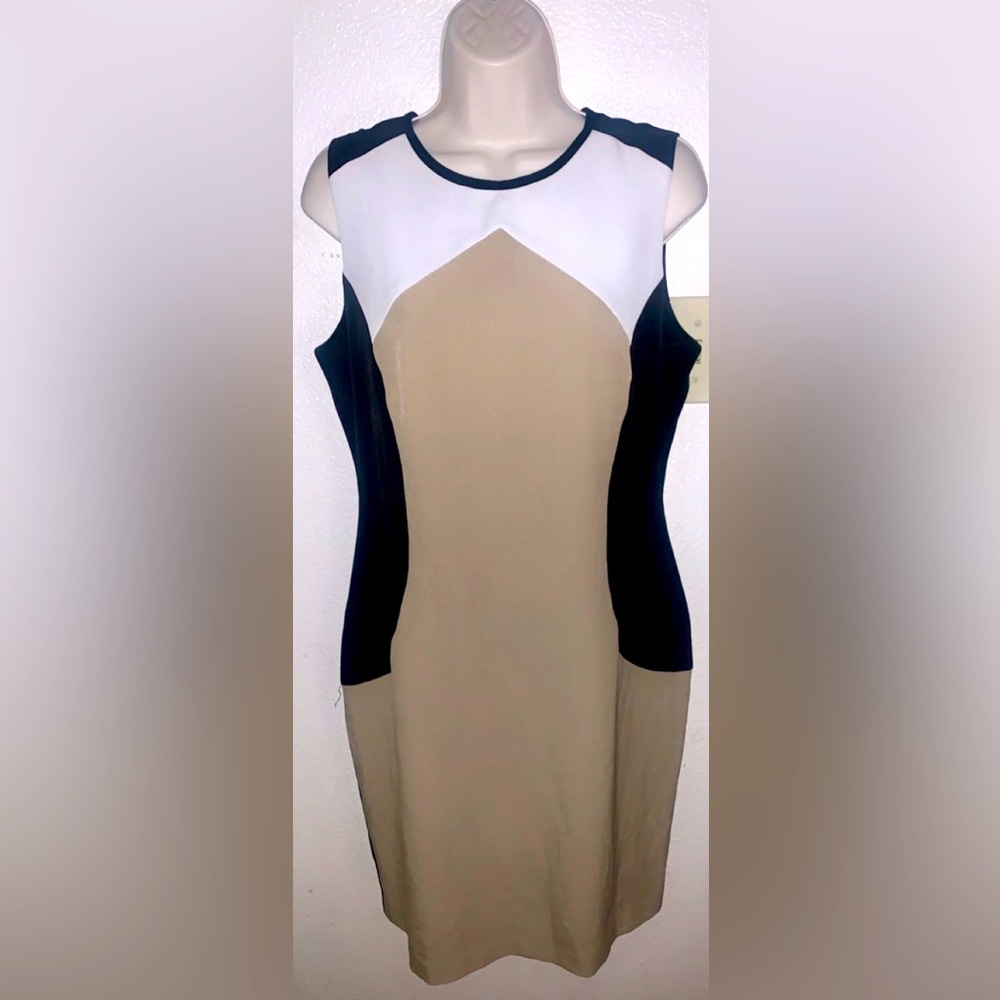 DRESS BARN PENCIL DRESS SIZE 10/STRETCH MATERIAL